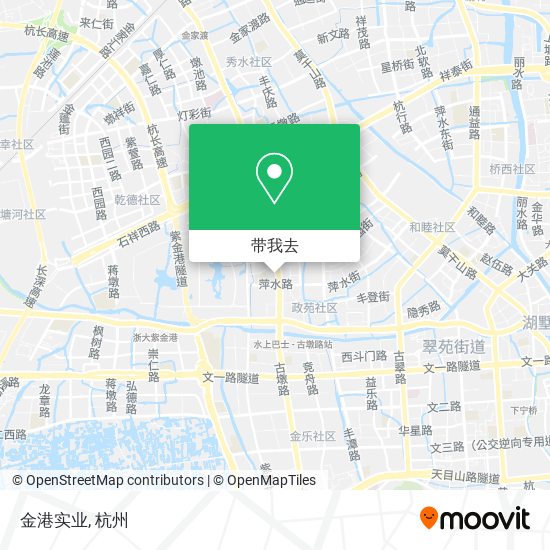 金港实业地图