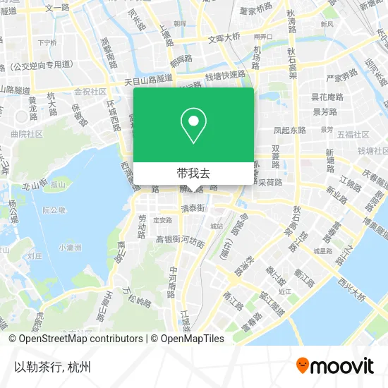 以勒茶行地图