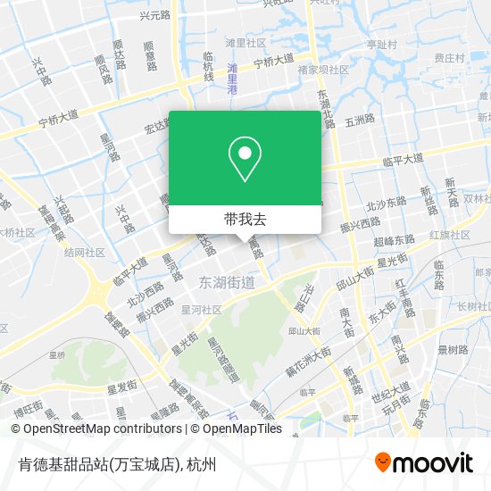 肯德基甜品站(万宝城店)地图