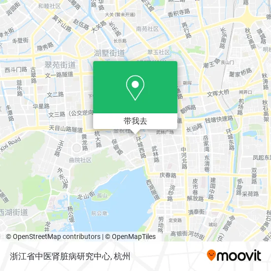浙江省中医肾脏病研究中心地图