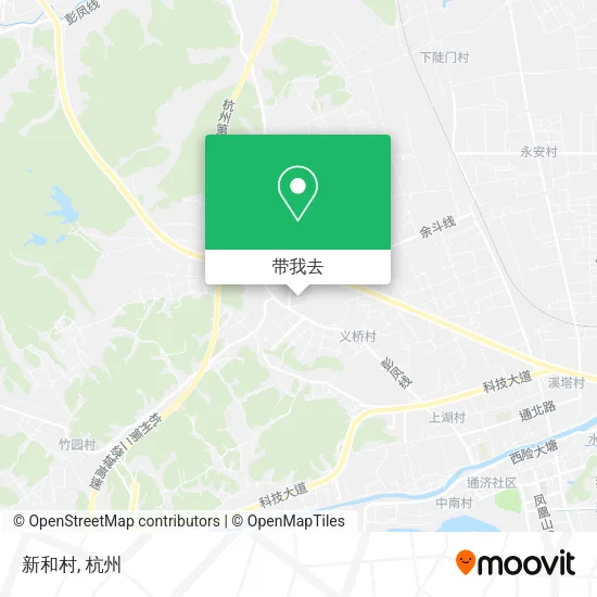 新和村地图