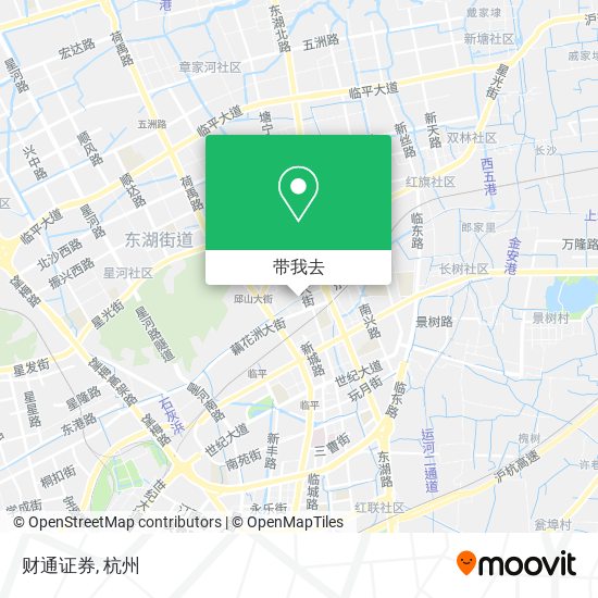 财通证券地图