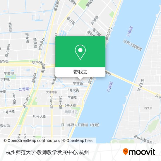杭州师范大学-教师教学发展中心地图