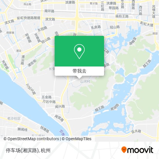 停车场(湘滨路)地图