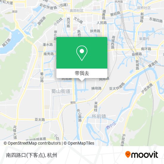 南四路口(下客点)地图