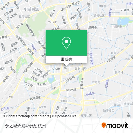 余之城余庭4号楼地图