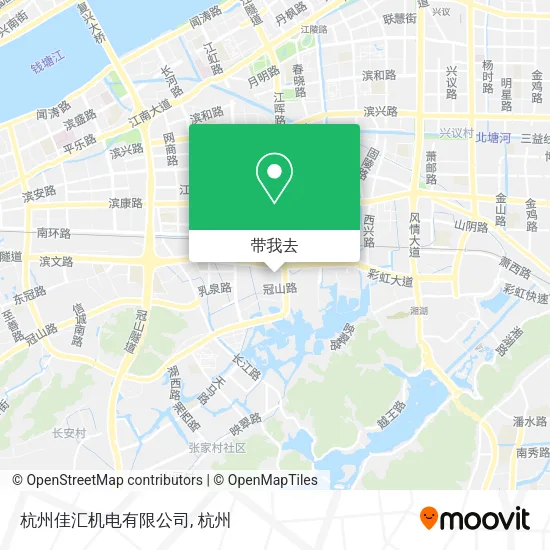 杭州佳汇机电有限公司地图