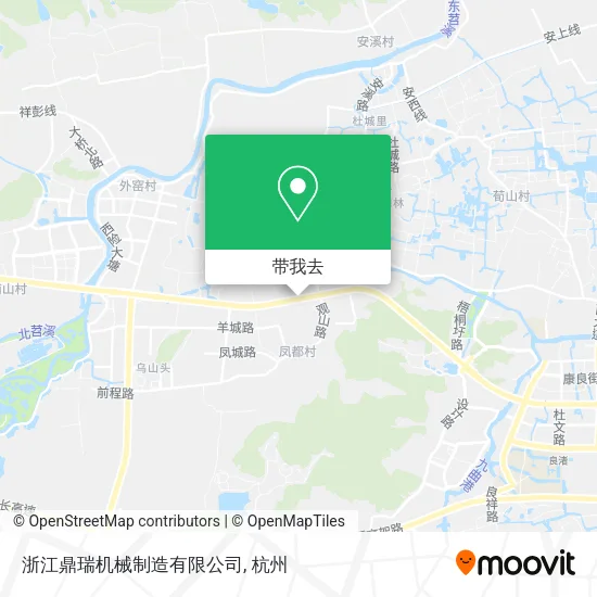 浙江鼎瑞机械制造有限公司地图