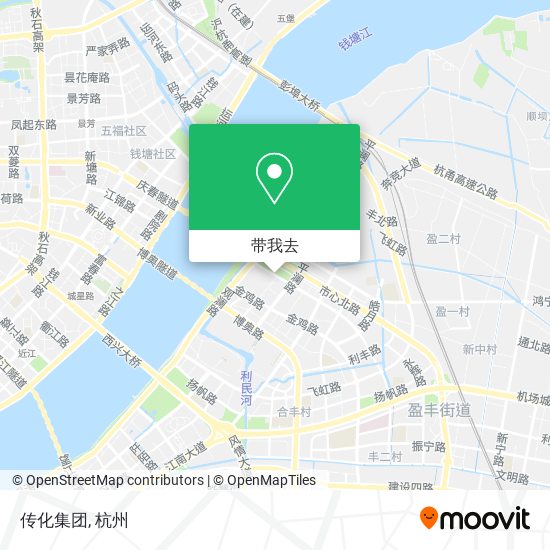 传化集团地图