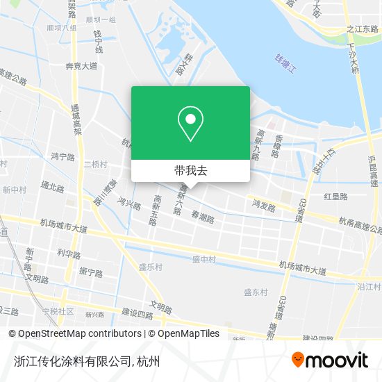 浙江传化涂料有限公司地图