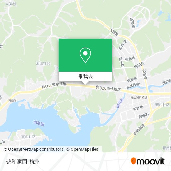 锦和家园地图
