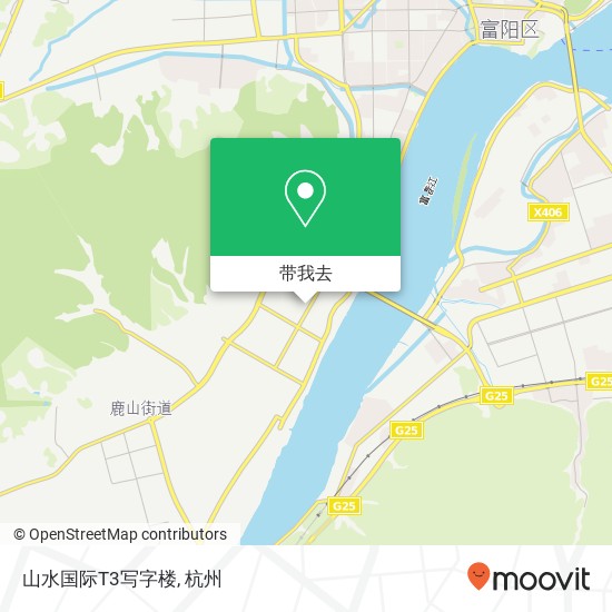 山水国际T3写字楼地图