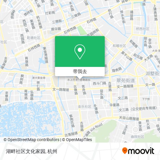 湖畔社区文化家园地图