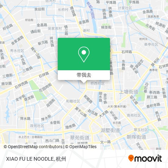 XIAO FU LE NOODLE地图
