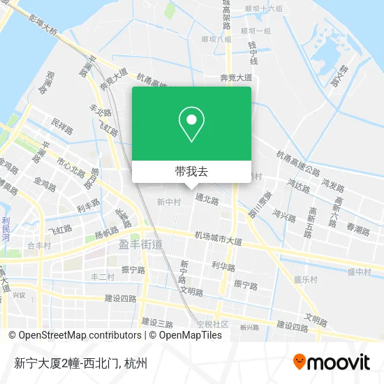 新宁大厦2幢-西北门地图