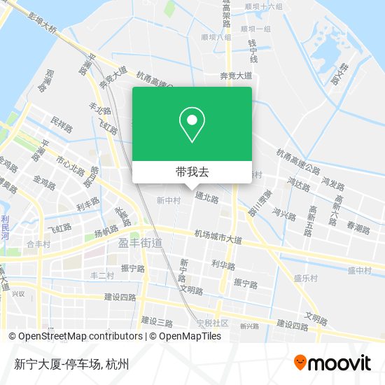 新宁大厦-停车场地图