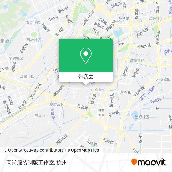 高尚服装制版工作室地图
