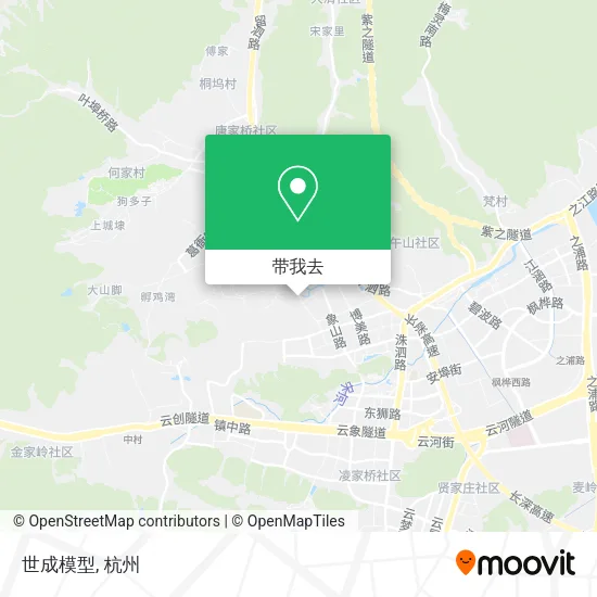 世成模型地图