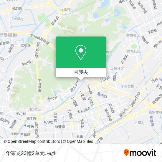 华家龙23幢2单元地图