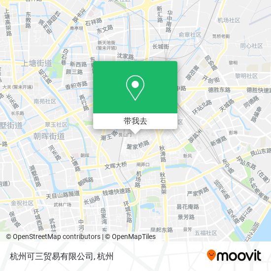 杭州可三贸易有限公司地图
