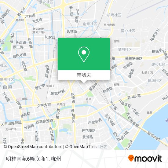 明桂南苑6幢底商1地图