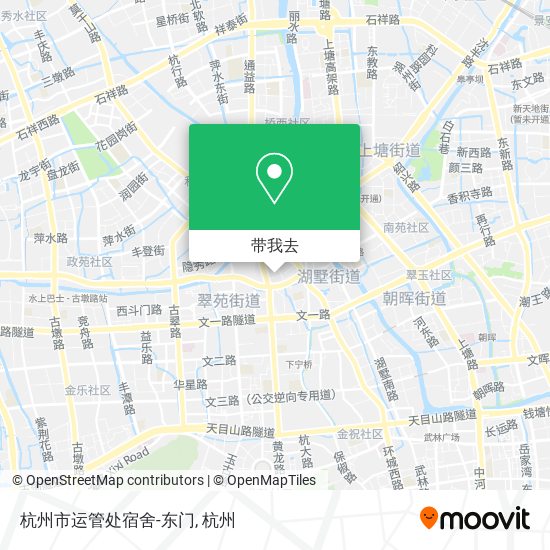 杭州市运管处宿舍-东门地图