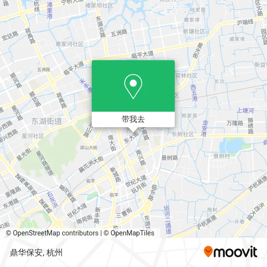 鼎华保安地图