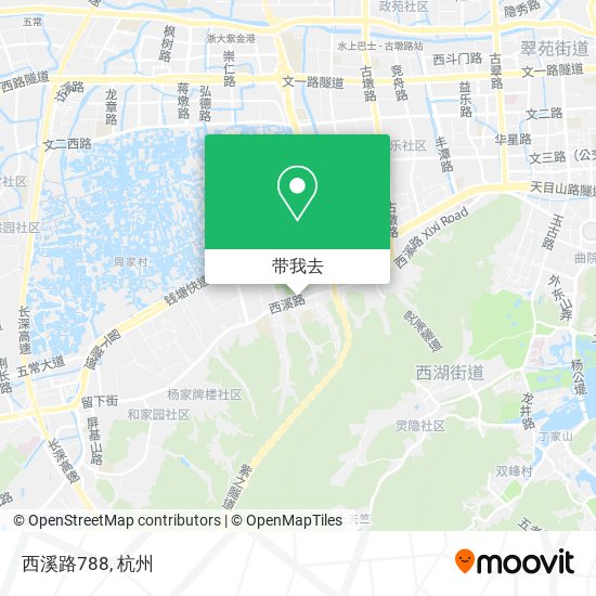 西溪路788地图