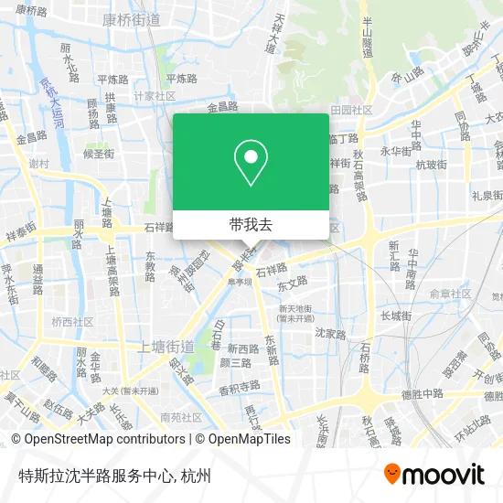 特斯拉沈半路服务中心地图