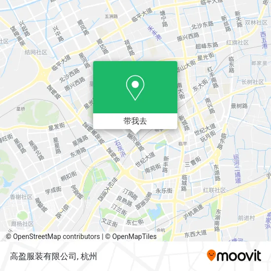高盈服装有限公司地图