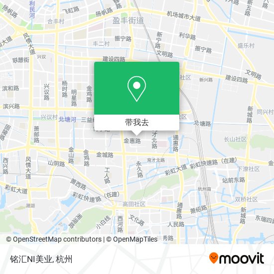 铭汇NI美业地图