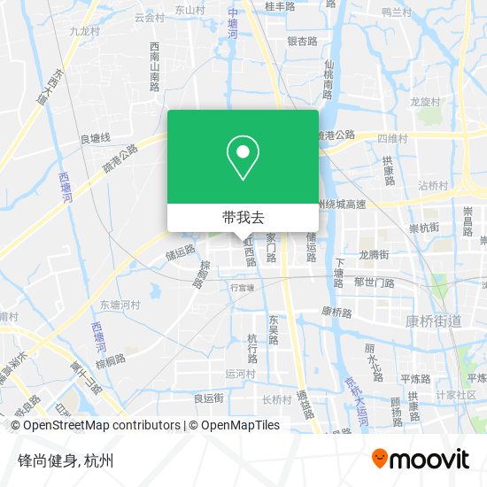 锋尚健身地图