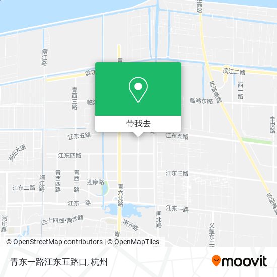 青东一路江东五路口地图