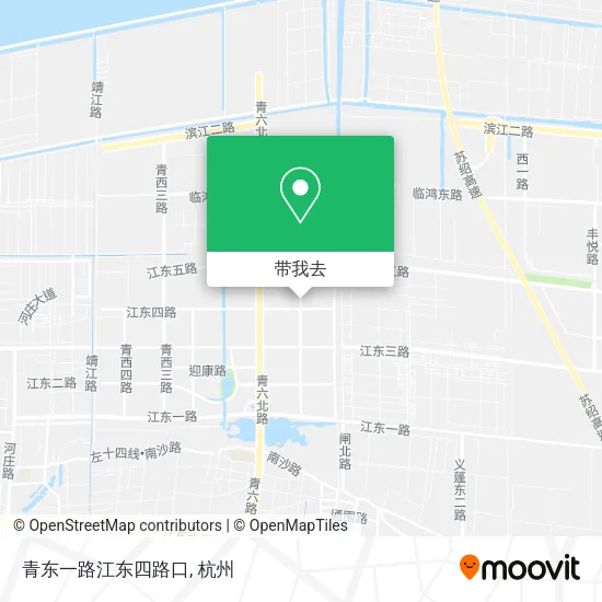 青东一路江东四路口地图