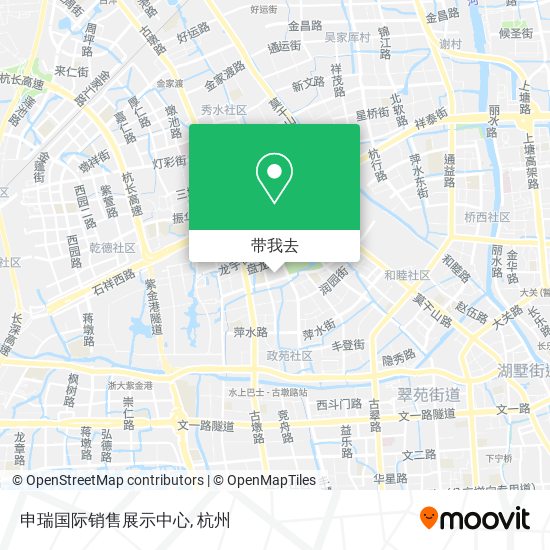 申瑞国际销售展示中心地图