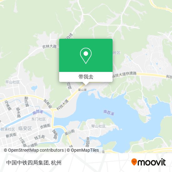 中国中铁四局集团地图