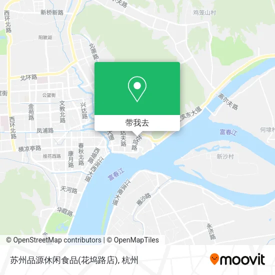 苏州品源休闲食品(花坞路店)地图