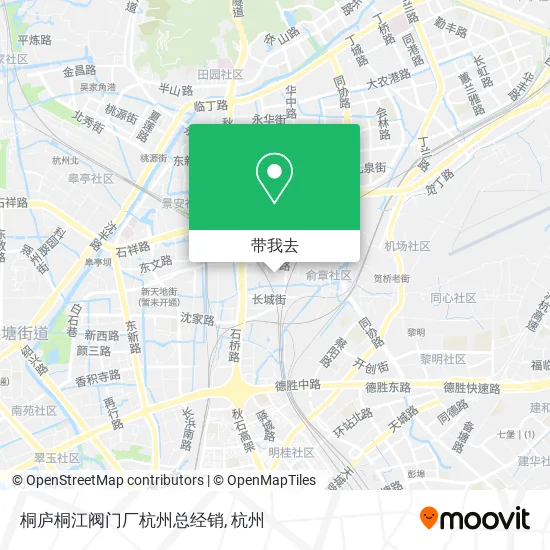 桐庐桐江阀门厂杭州总经销地图