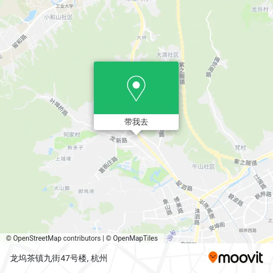 龙坞茶镇九街47号楼地图