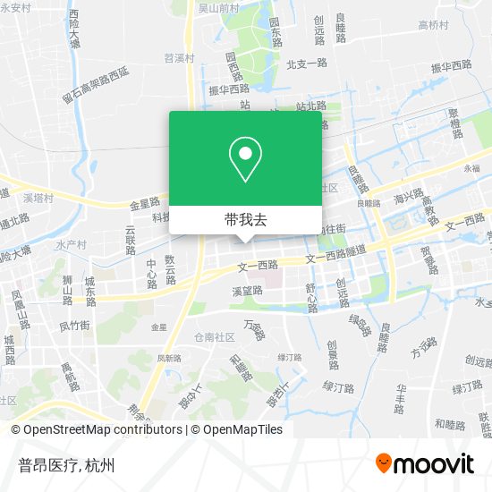 普昂医疗地图