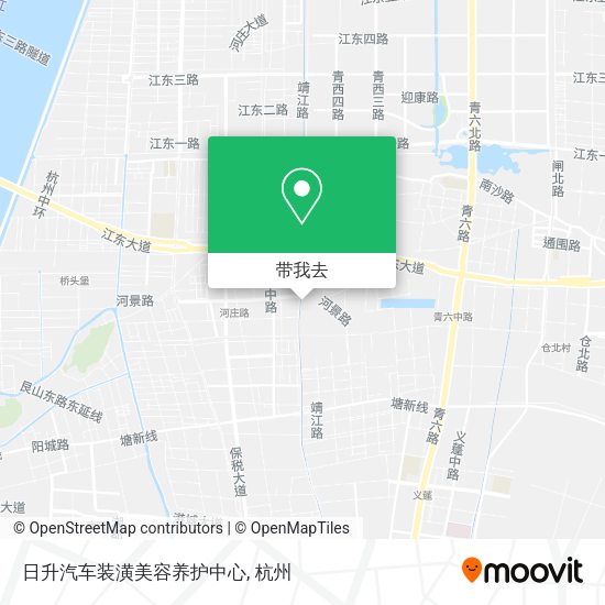 日升汽车装潢美容养护中心地图
