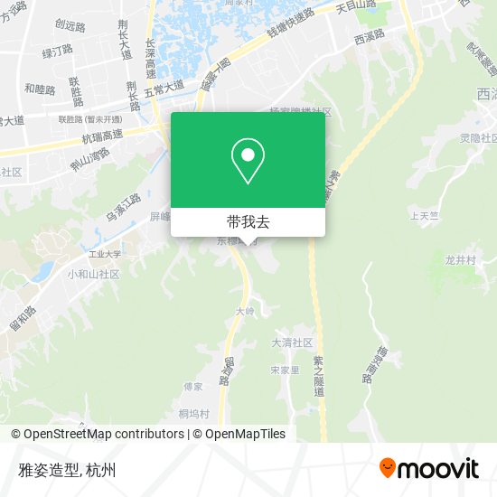 雅姿造型地图