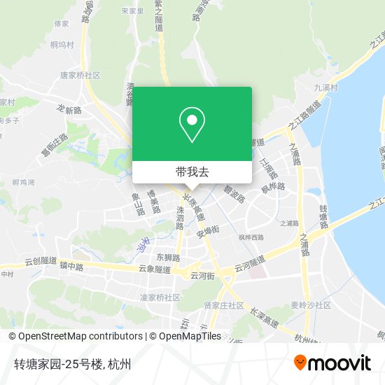 转塘家园-25号楼地图