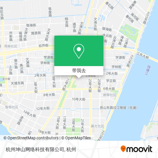 杭州坤山网络科技有限公司地图