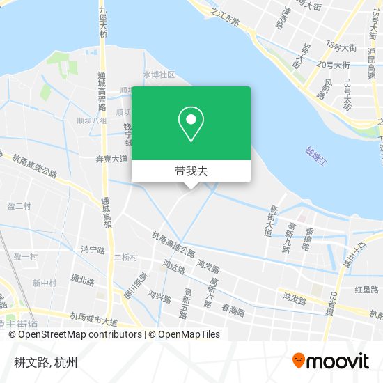 耕文路地图