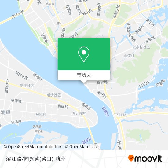 滨江路/闻兴路(路口)地图