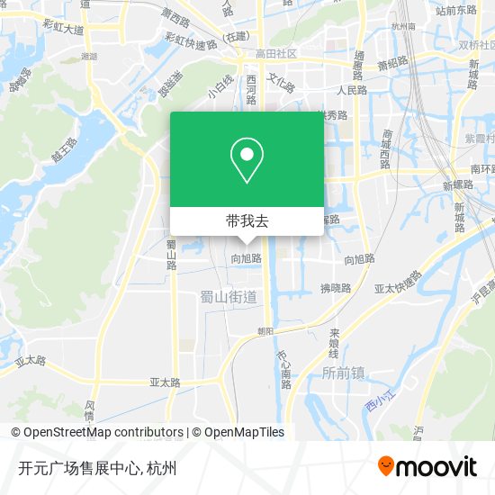 开元广场售展中心地图