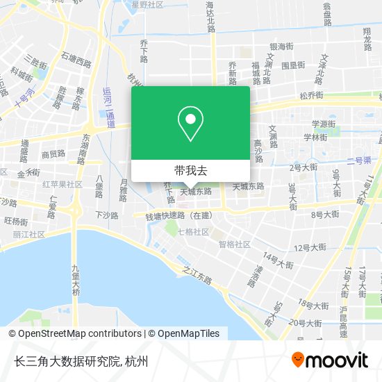 长三角大数据研究院地图