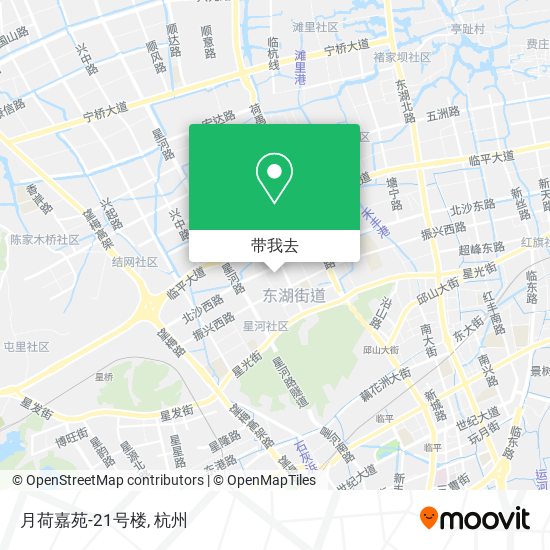 月荷嘉苑-21号楼地图