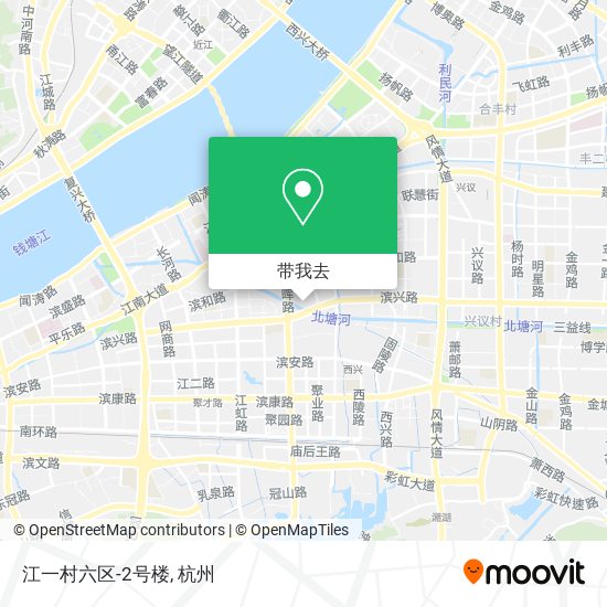 江一村六区-2号楼地图